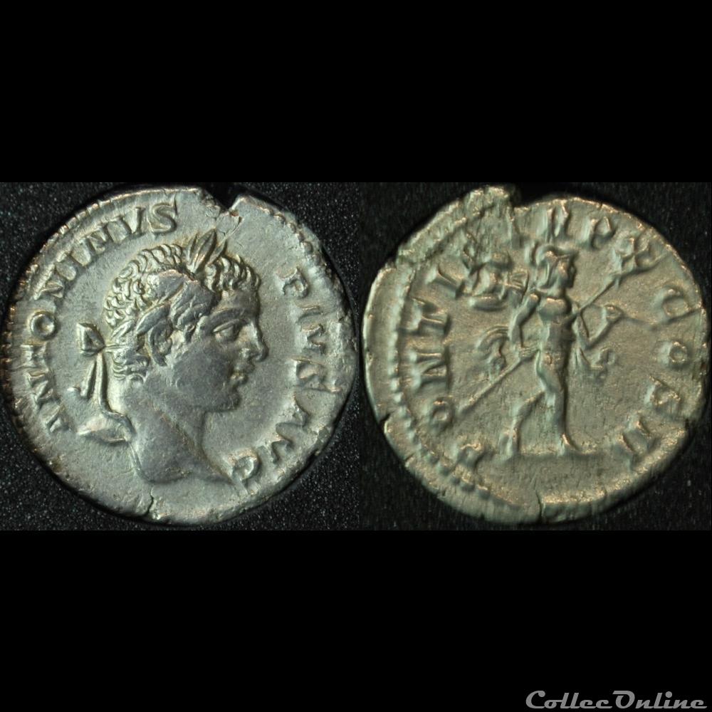Denier PONTIF TR P X COS II monnaie antique romaine denier pontif tr p x cos ii