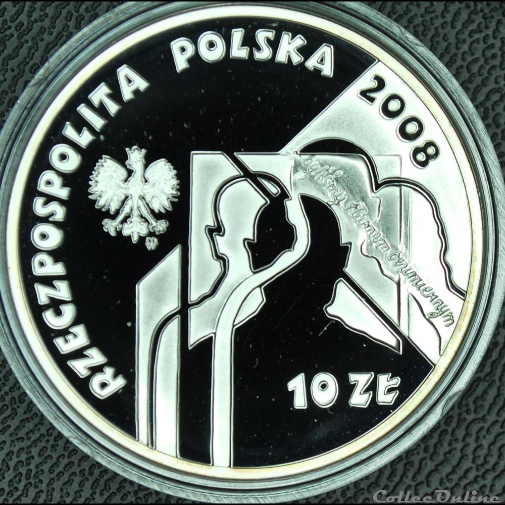 10 zlotych 2008 Sybiracy monnaie monde pologne 10 zlotych 2008 sybiracy