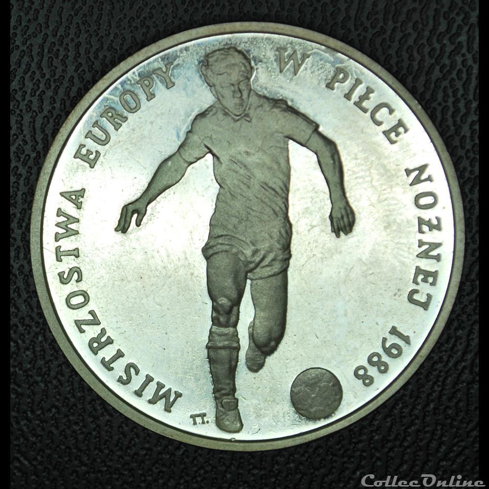 monnaie monde pologne 500 zlotych 1987 euro 1988