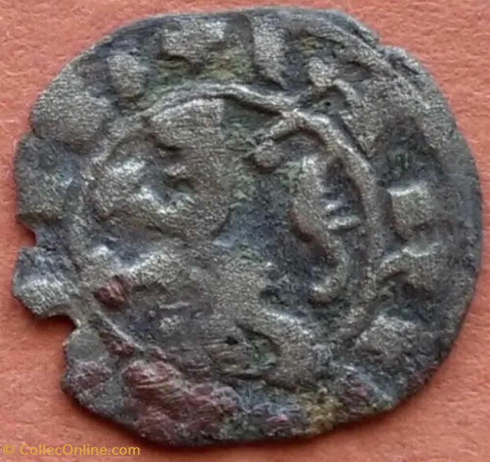 Kingdom of Cyprus (Crusader) | 1310-1324 CE | Lion of Cyprus/Cross coins european medieval to latin states the east kingdom of cyprus crusader 1310 1324 ce lion of cyprus cross