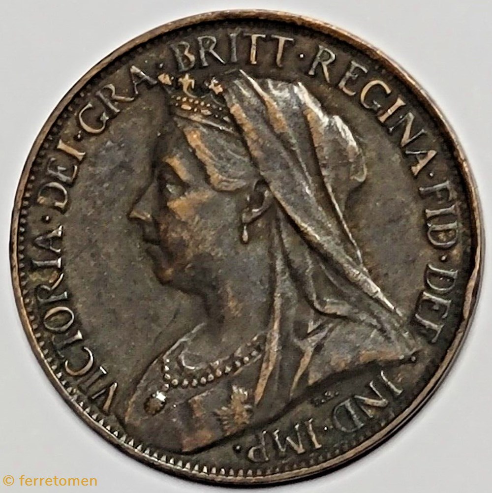 coins world united kingdom victoria 1900 farthing