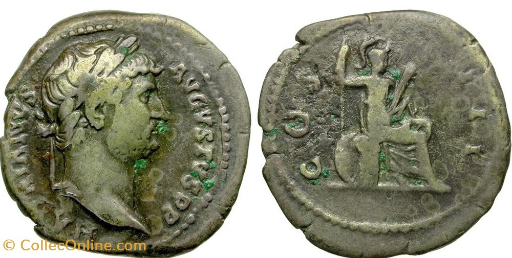 coins ancient to romans imperial and republican hadrian 134 138 ad laureate roma on shield