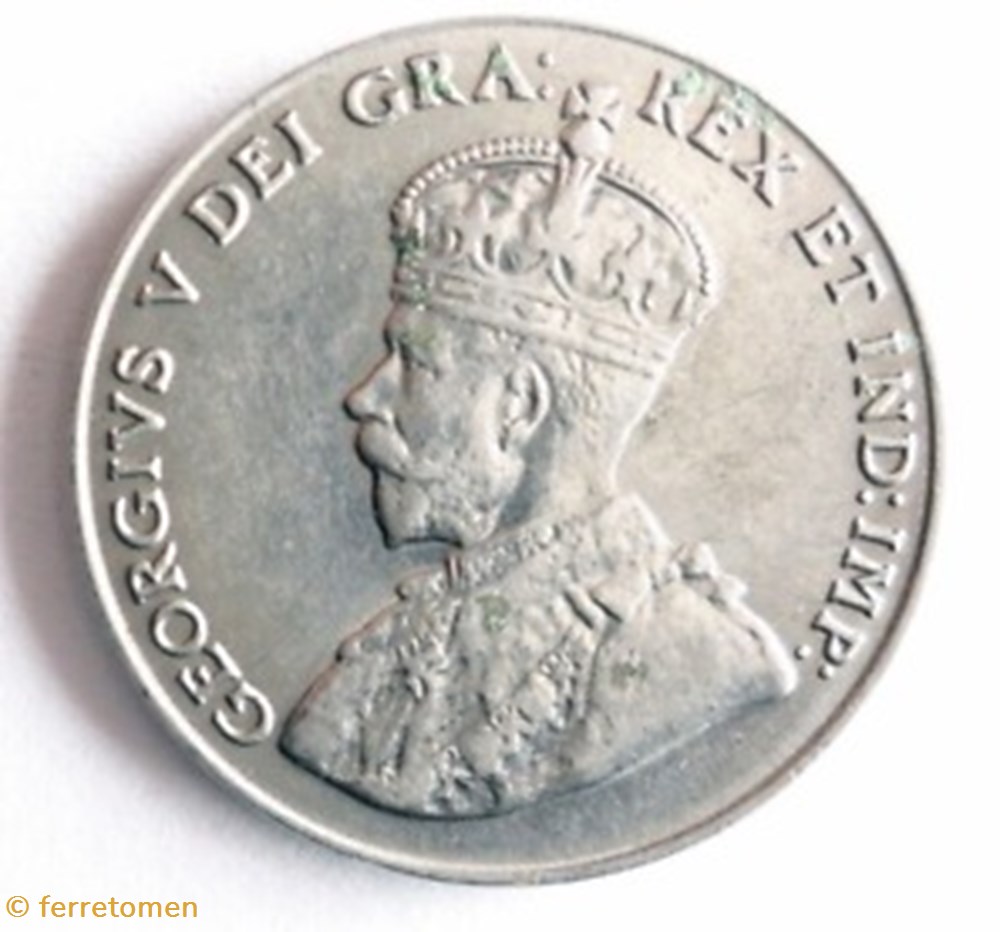 George V | 1929 | 5 Cent coins world canada george v 1929 5 cent