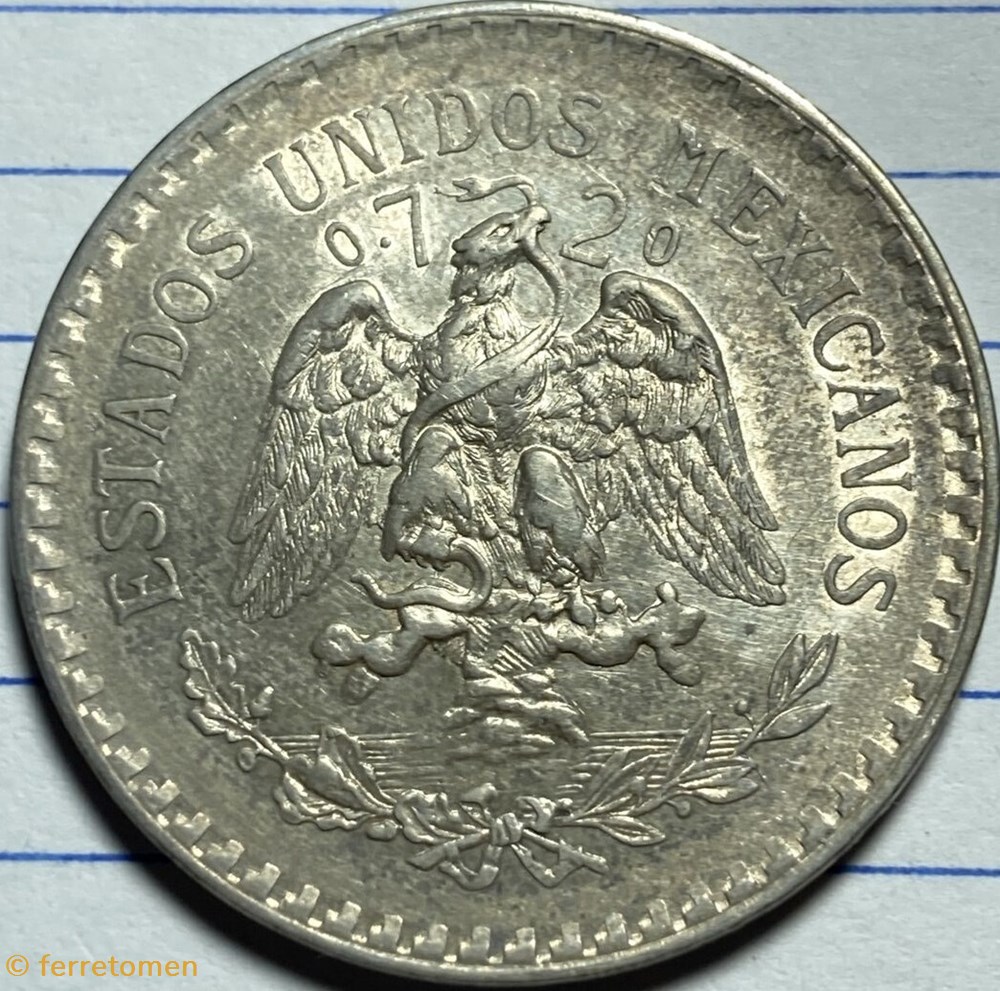 1 Peso | 1922 coins world mexico 1 peso 1922