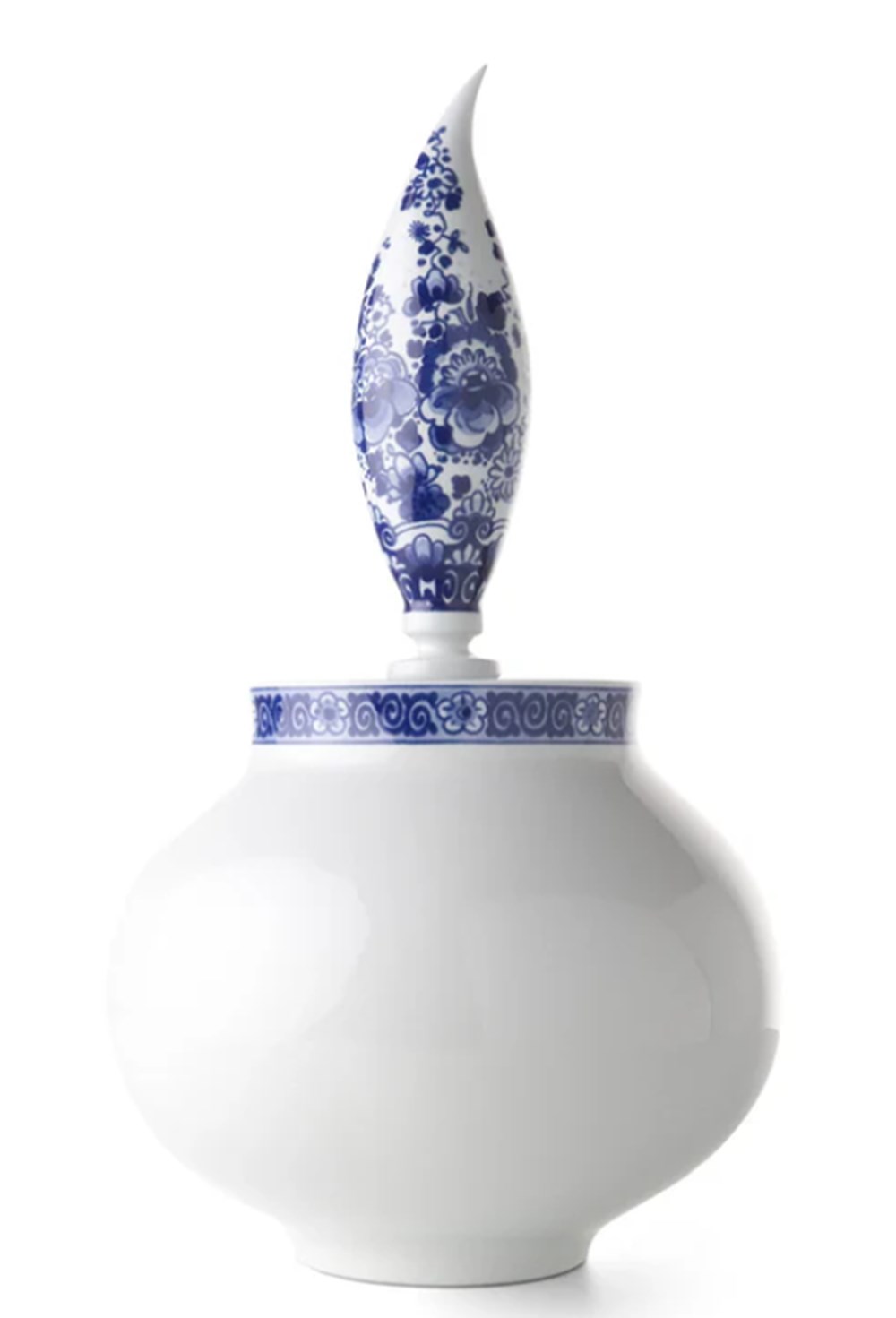Vase Delft Bleu n02 art la table argenterie vase delft bleu n02