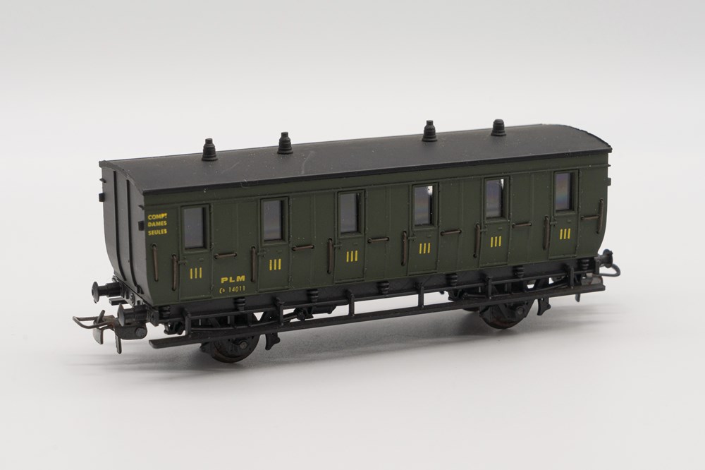 maquettisme trains electriques voitures pour transport de voyageurs voiture 3e classe dames seules type c 6 plm mmm rg 2235