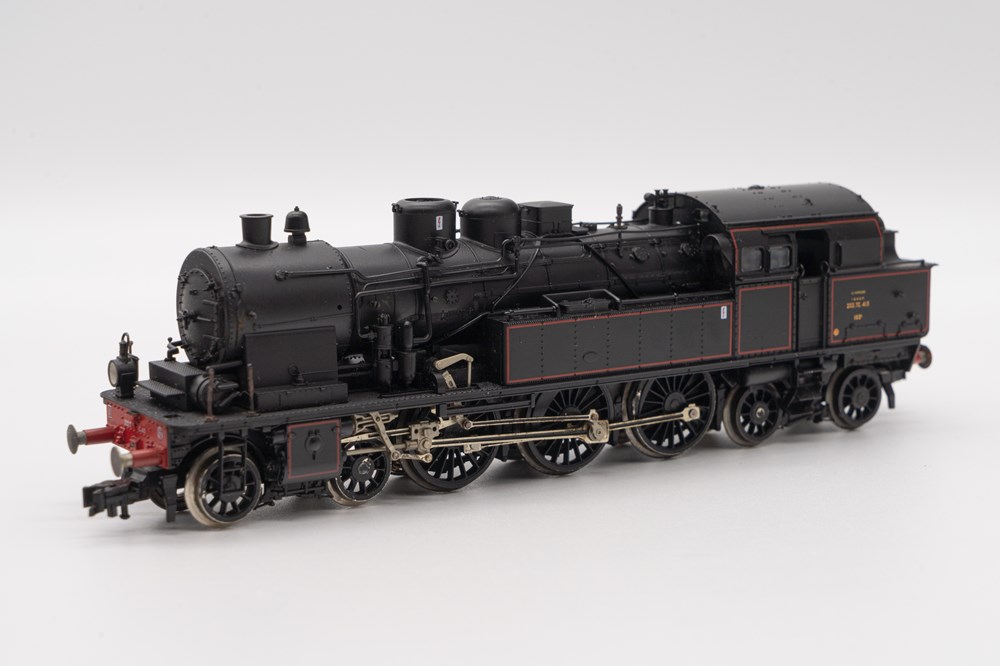 maquettisme trains electriques locomotives vapeur locomotive tender 232 tc 415 fleischmann 4078f
