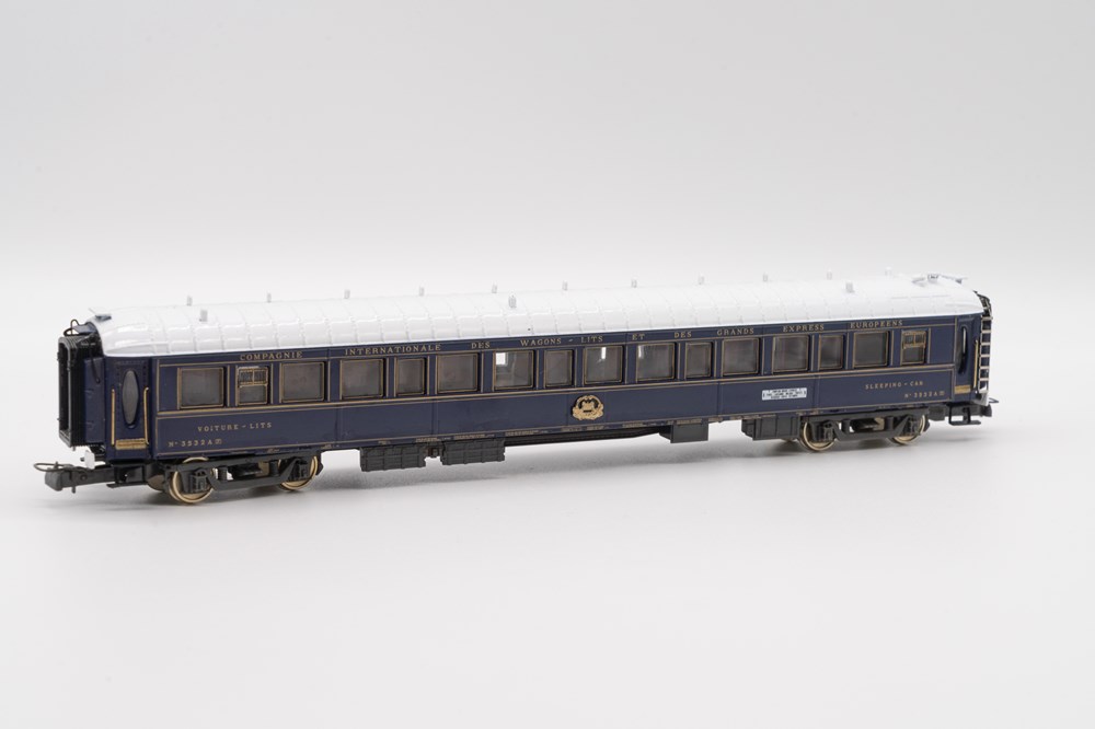 Voiture lit CIWL 3532A Altaya Rivarossi maquettisme trains electriques voitures pour transport de voyageurs voiture lit ciwl 3532a altaya rivarossi