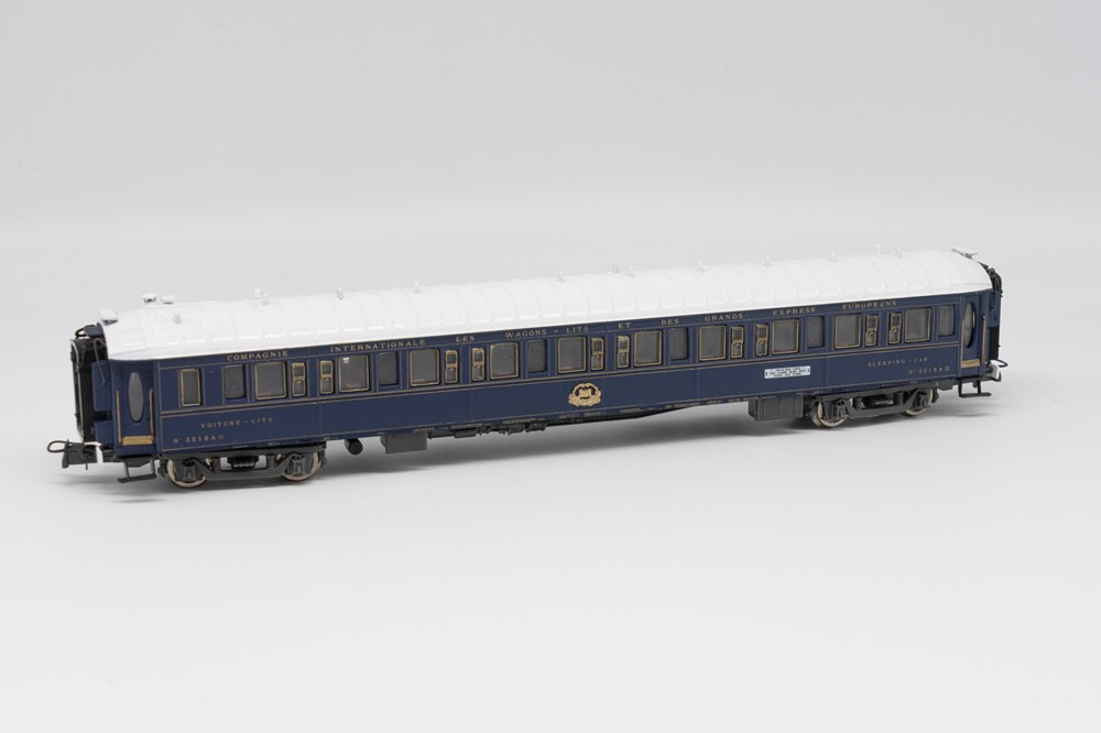 Voiture lit CIWL 3516A Altaya Rivarossi maquettisme trains electriques voitures pour transport de voyageurs voiture lit ciwl 3516a altaya rivarossi