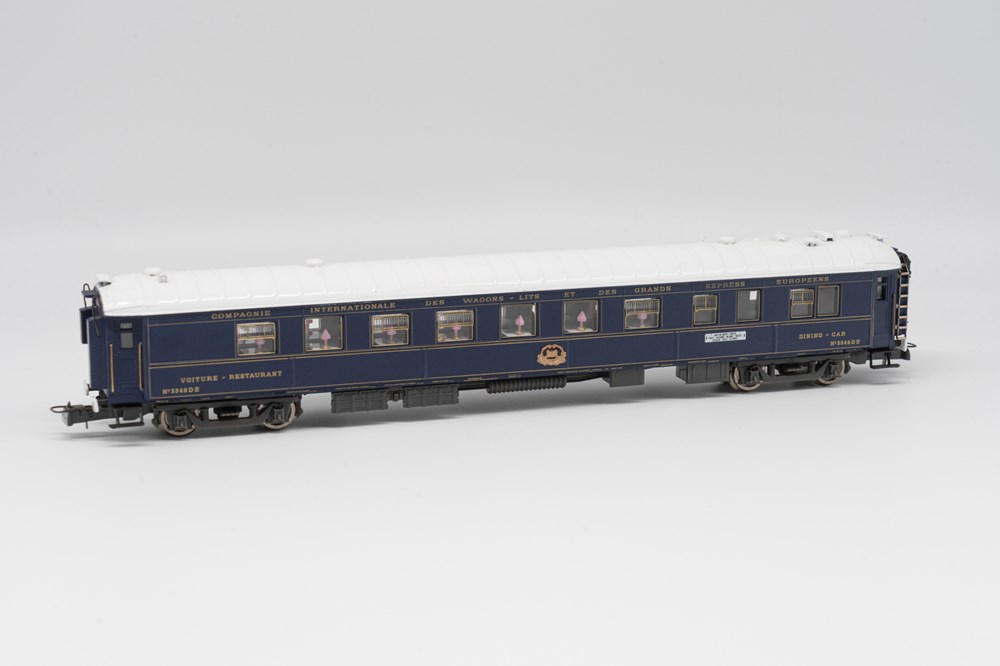 Voiture restaurant CIWL 3348D Altaya Rivarossi maquettisme trains electriques voitures pour transport de voyageurs voiture restaurant ciwl 3348d altaya rivarossi