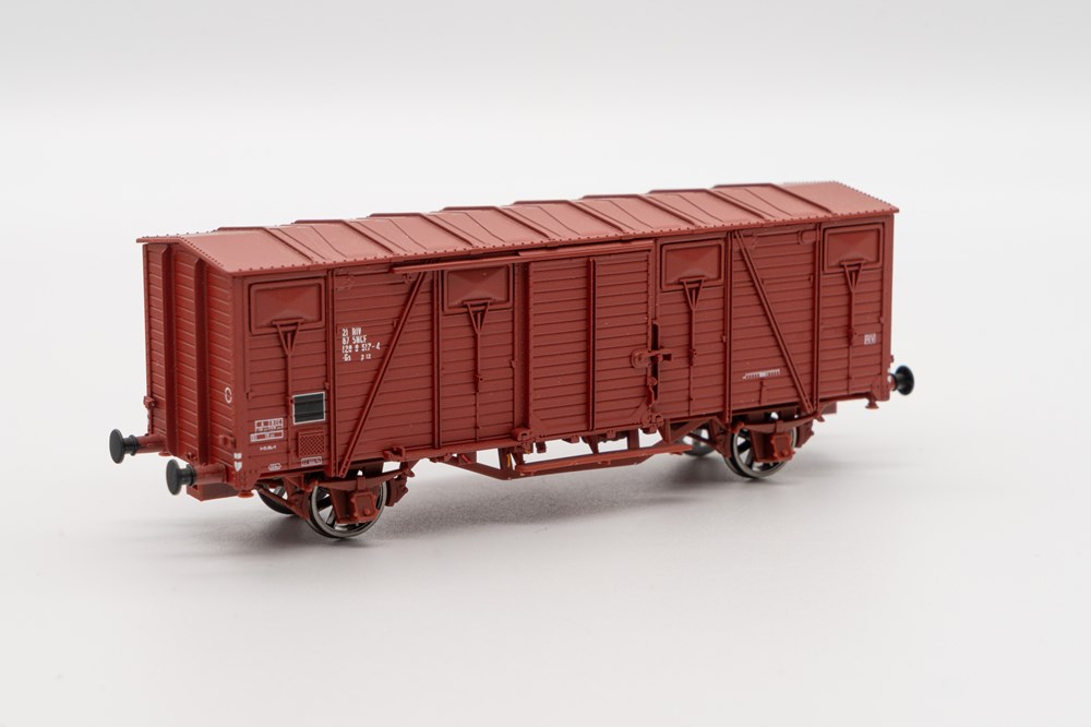 maquettisme trains electriques wagons pour transport marchandises wagon couvert standard k ls models 30009 2r