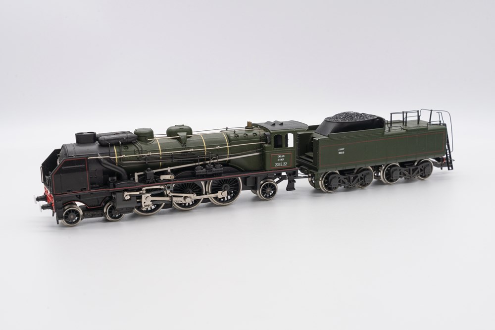 maquettisme trains electriques locomotives locomotive a vapeur 231 e 22 altaya
