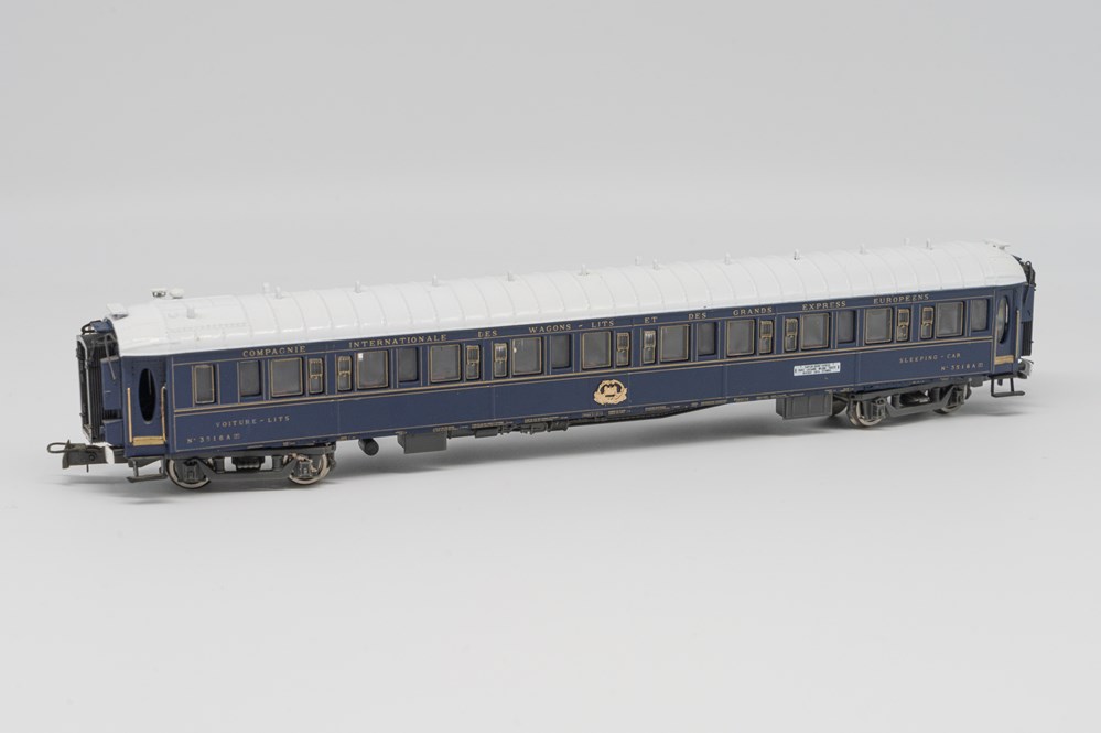maquettisme trains electriques voitures pour transport de voyageurs voiture lit ciwl 3516a altaya rivarossi
