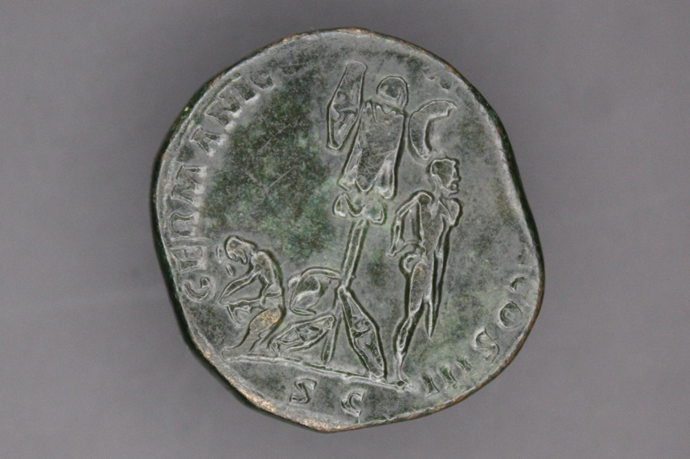Marc Aurèle. Sesterce. R/ GERMANICO IMP VI COS III monnaies antiques romaines imperiales et republicaines marc aurele sesterce r germanico imp vi cos iii