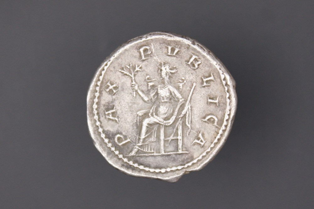 monnaies antiques romaines imperiales et republicaines pupien denier pax publica