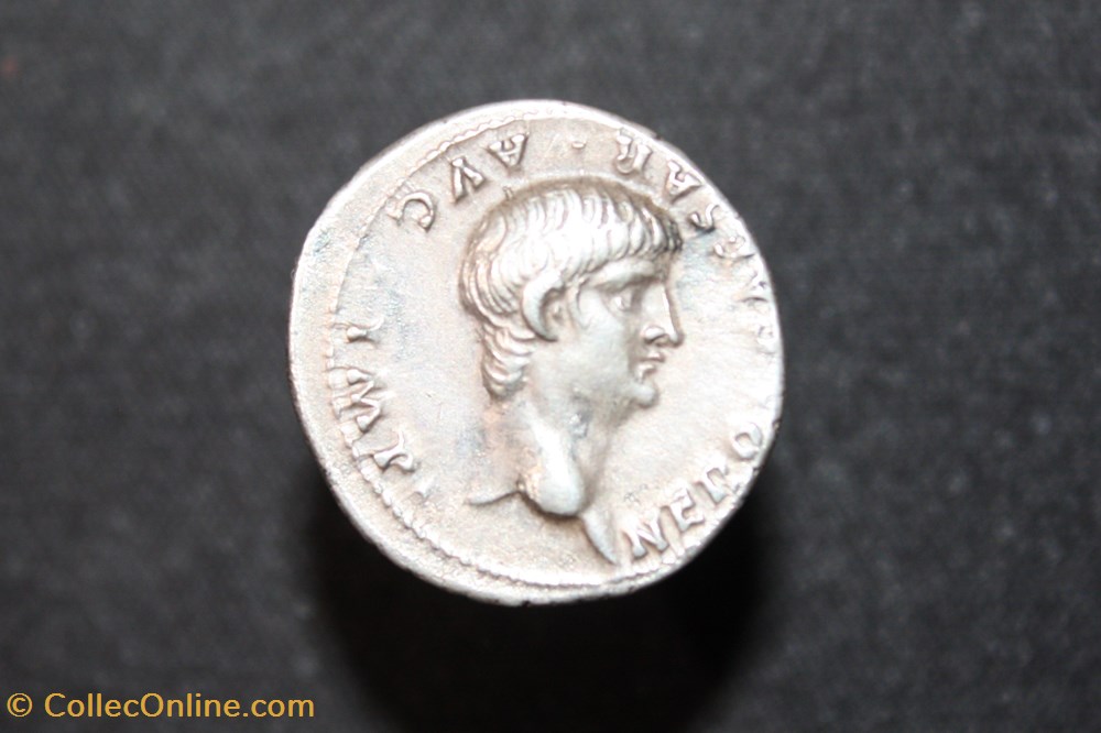 Néron- Denier - EXSC monnaies antiques a romaines imperiales et republicaines neron denier exsc