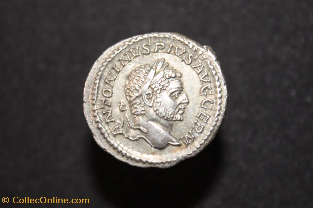monnaies antiques romaines imperiales et republicaines caracalla denier hercule