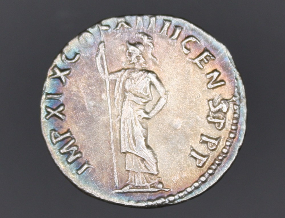DOMITIEN - Denier - Minerve debout à gauche monnaies antiques romaines imperiales et republicaines domitien denier minerve debout a gauche