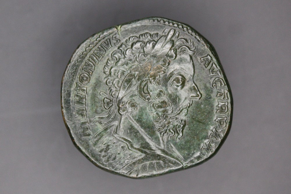 Marc Aurèle. Sesterce. R/ GERMANICO IMP VI COS III monnaies antiques romaines imperiales et republicaines marc aurele sesterce r germanico imp vi cos iii