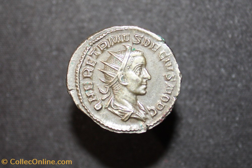 HÉRENNIUS ÉTRUSCUS (250/251) - Antoninien - CONCORDIA AVGG monnaies antiques romaines imperiales republicaines herennius etruscus 250 251 antoninien concordia avgg