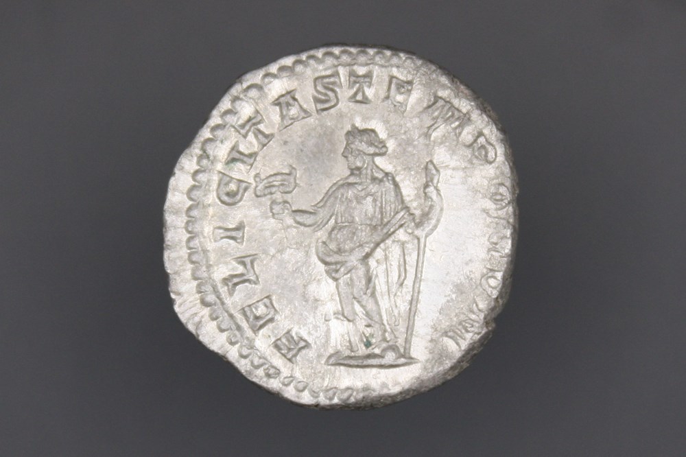 monnaies antiques romaines imperiales et republicaines macrin denier felicitas temporum