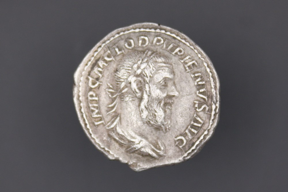 monnaies antiques romaines imperiales et republicaines pupien denier pax publica