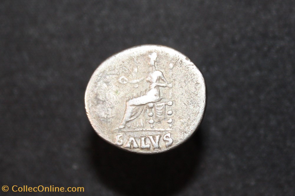 monnaies antiques romaines imperiales et republicaines neron 54 68 denier salvs