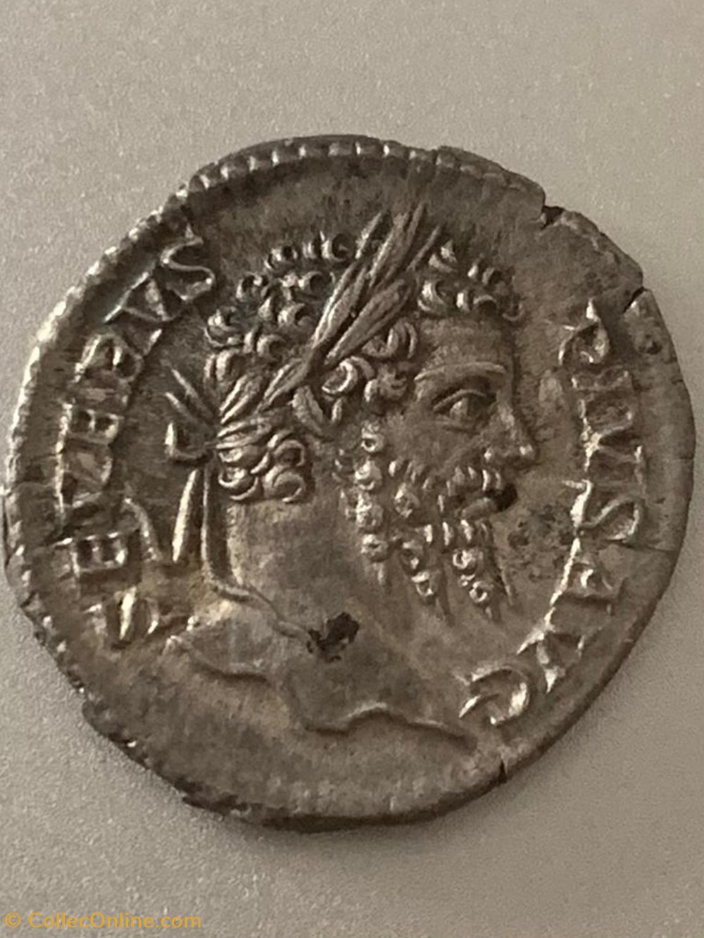 monnaies antiques a romaines imperiales et republicaines septime severe denier genius