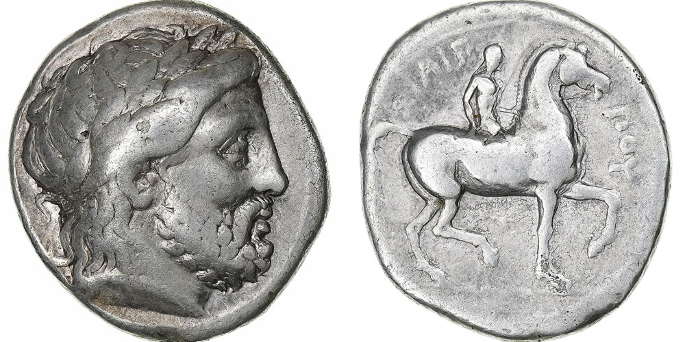 Kingdom of Macedonia, Philip II, Tetradrachm, 359-336 BC coins ancient to kingdom of macedonia philip ii tetradrachm 359 336 bc