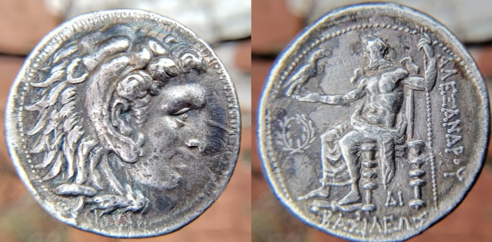 ALEXANDER III THE GREAT AR silver Tetradrachm 336-323 BC coins ancient to alexander iii the great ar silver tetradrachm 336 323 bc