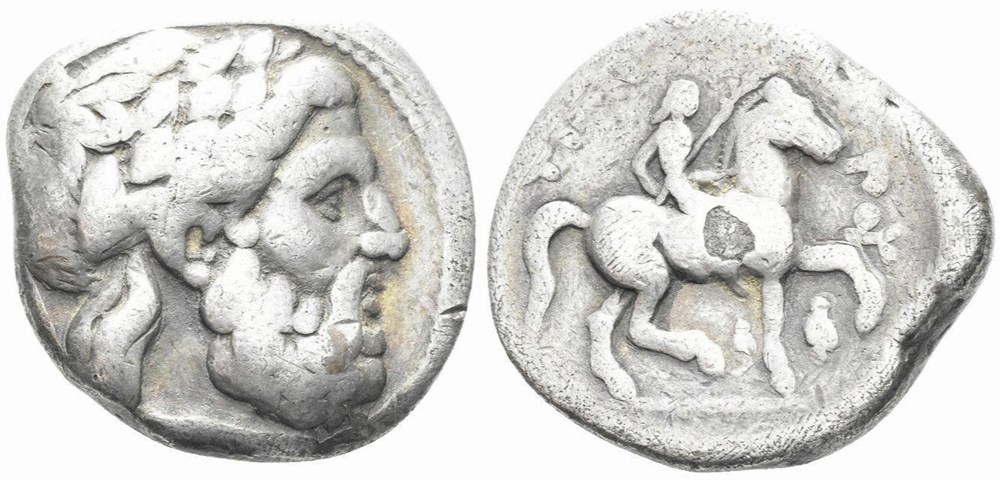 Macedonian Kingdom. Philip II. Tetradrachm (14.08g, 26mm). Amphipolis mint. Struck circa 342/1-329/8 coins ancient to macedonian kingdom philip ii tetradrachm 14 08g 26mm amphipolis mint struck circa 342 1 329 8