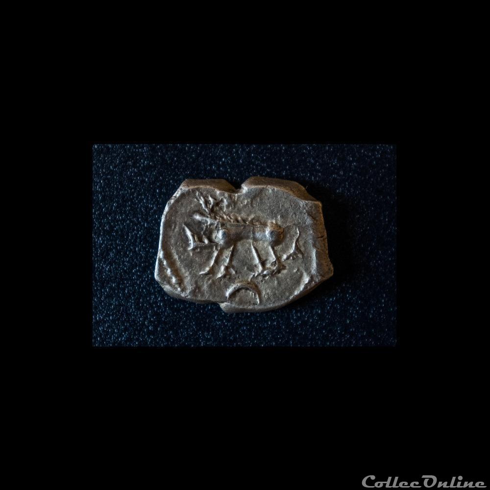 monnaie antique gauloise drachme au sanglier fouzilhon