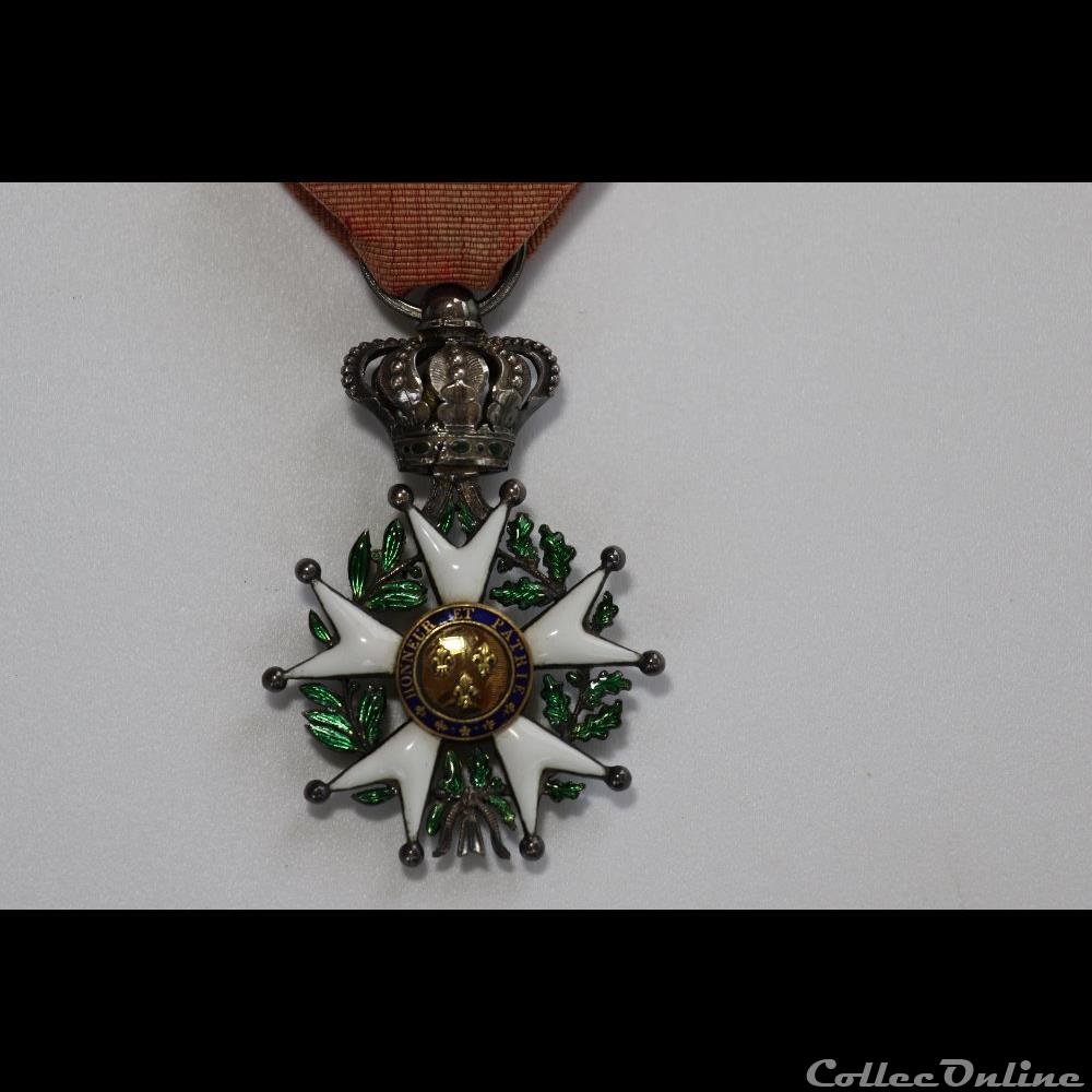 militarium medaille insigne ordre de la legion honneur seconde restauration