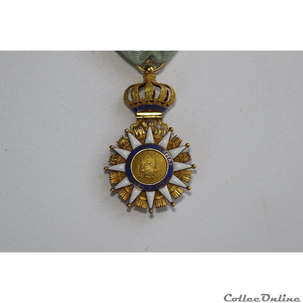 ORDRE DE LA REUNION 1811 militarium medaille insigne ordre de la reunion 1811