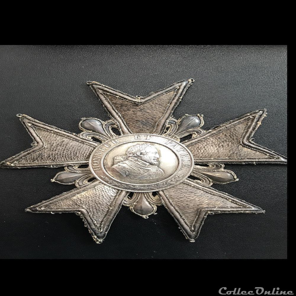militarium medaille insigne legion honneur restauration