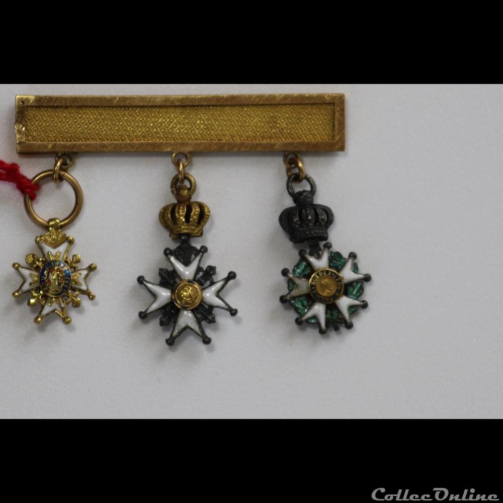 militarium medaille insigne barette louis philippe