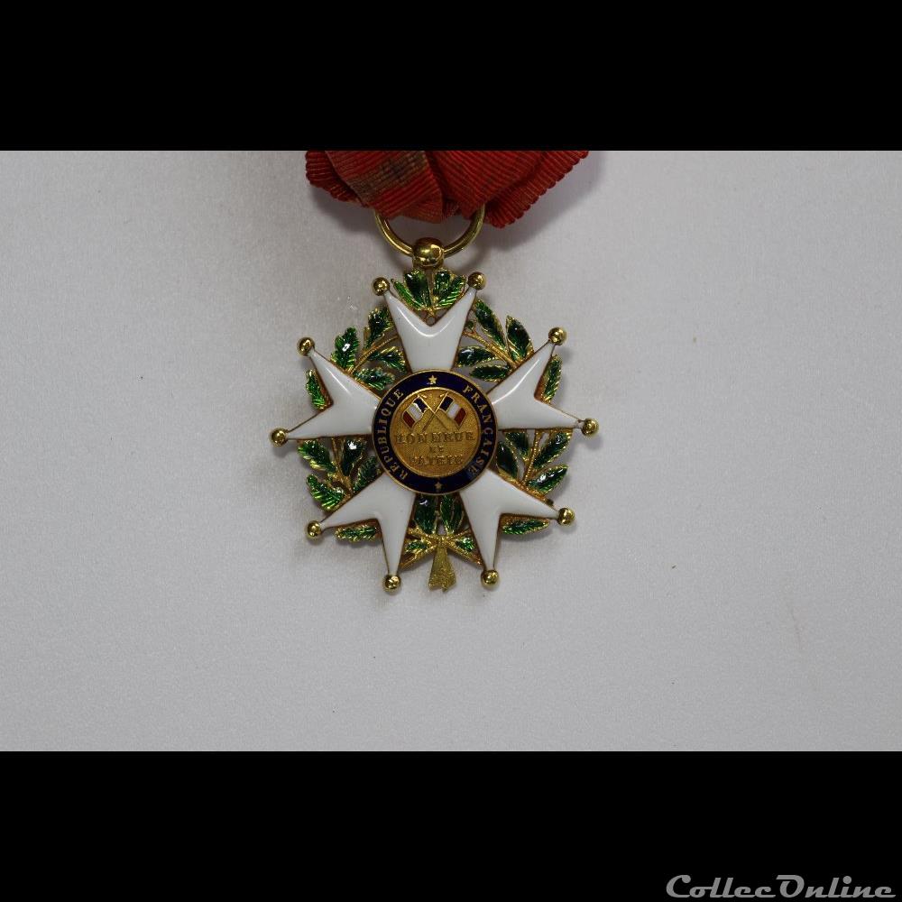 militarium medaille insigne legion honneur seconde republique