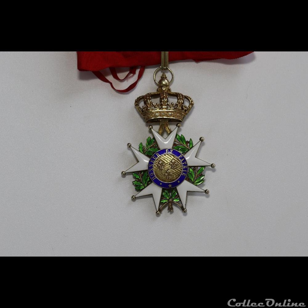 LEGION D'HONNEUR 1815-1825 militarium medaille insigne legion honneur 1815 1825