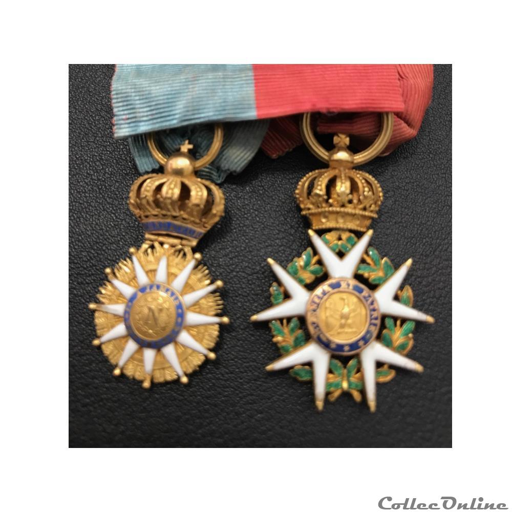 militarium medaille insigne barrette premier empire n 1
