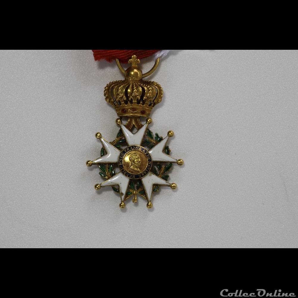 militarium medaille insigne ordre de la legion honneur restauration