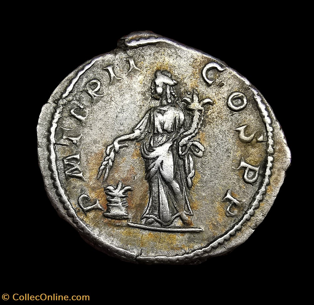 DENIER MACRIN monnaies antiquite av jc ap romaines republicaines imperiales denier macrin