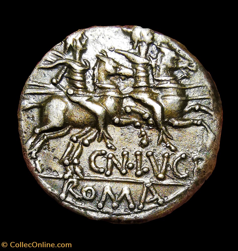 Denarius Lucretius monnaies antiquite av jc ap romaines republicaines imperiales denarius lucretius