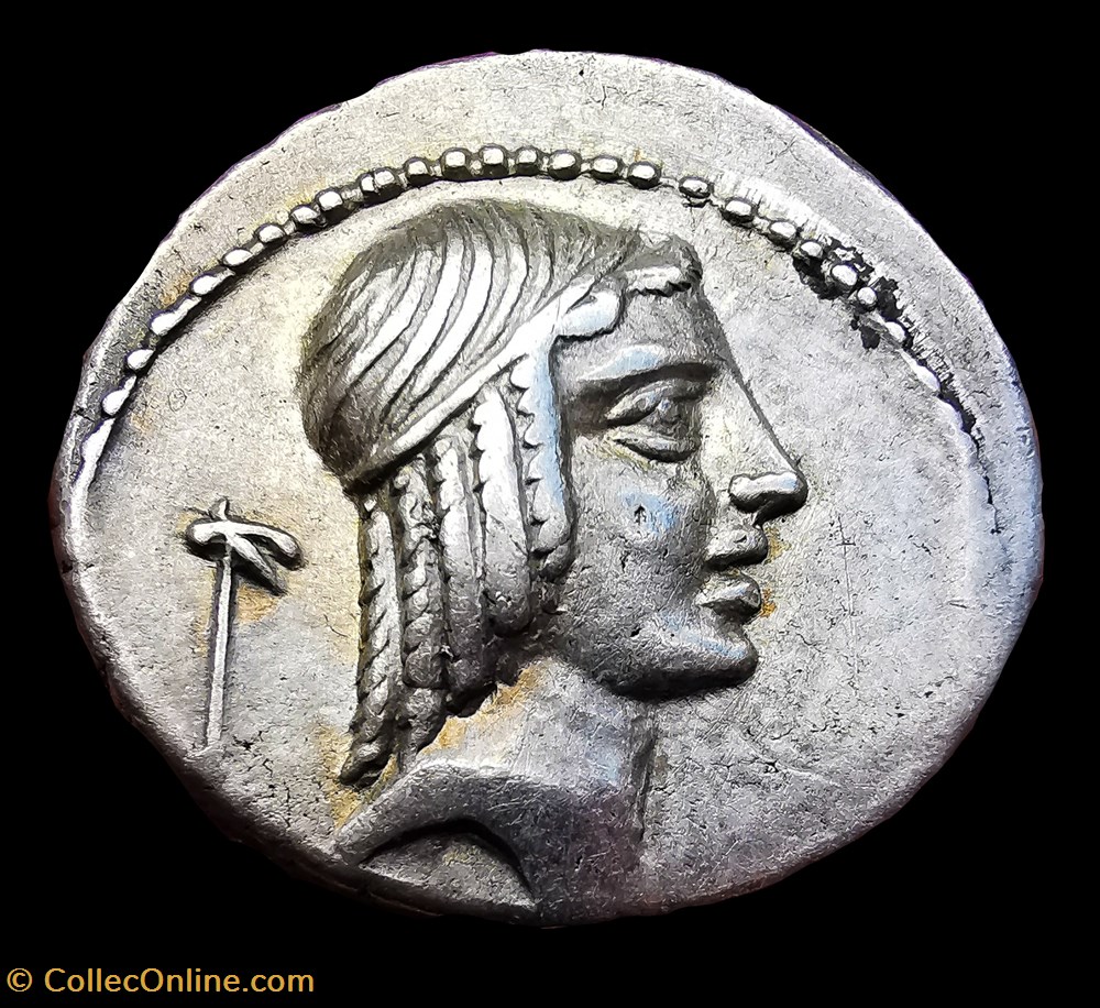 DENARIUS CALPURNIUS monnaies antiquite av jc ap romaines republicaines imperiales denarius calpurnius