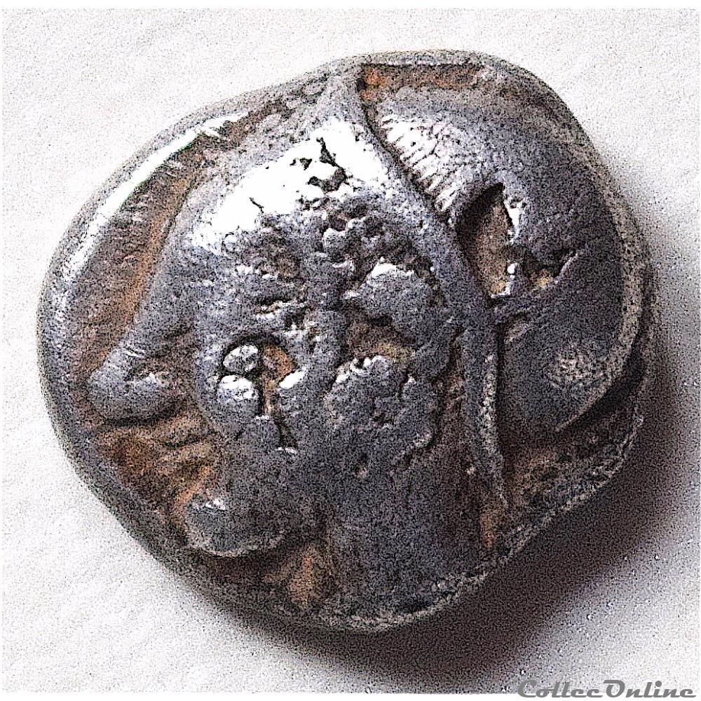 "Phocée" Obol & Diobol (510 - 494 av.jc) 4 monnaie antique ap grecque phocee obol diobol 510 494 av jc