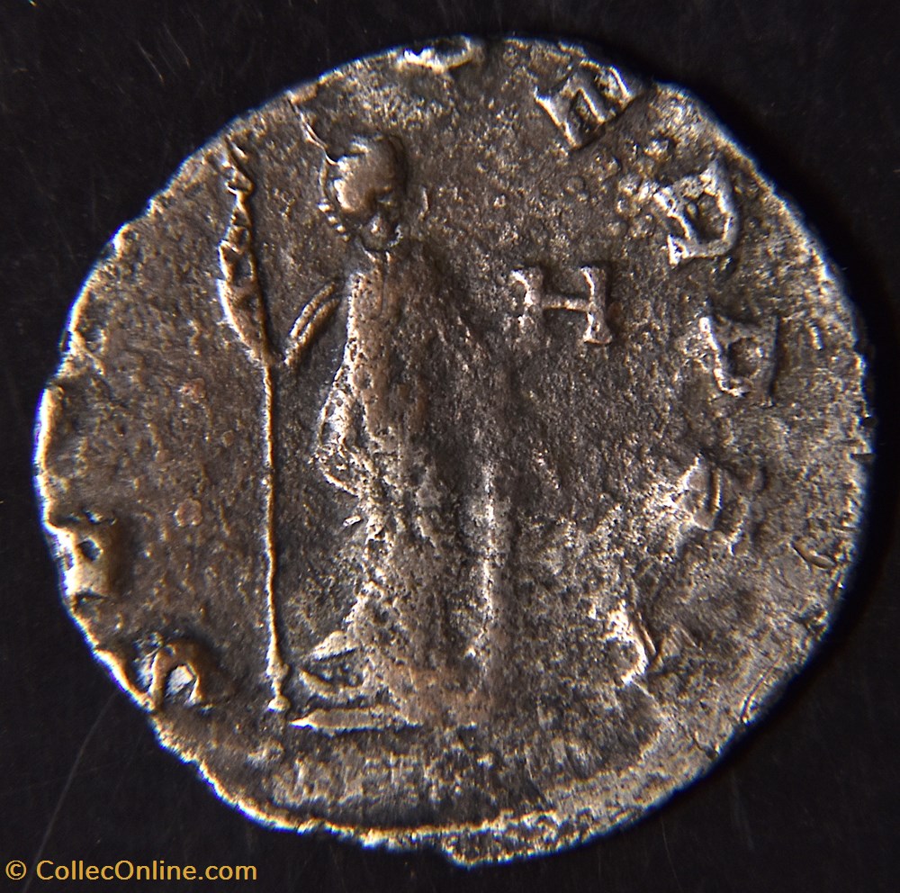 Gallien - Antoninien - Rome - RIC 280 3 monnaie antique av jc ap romaine republicaine imperiale gallien antoninien rome ric 280