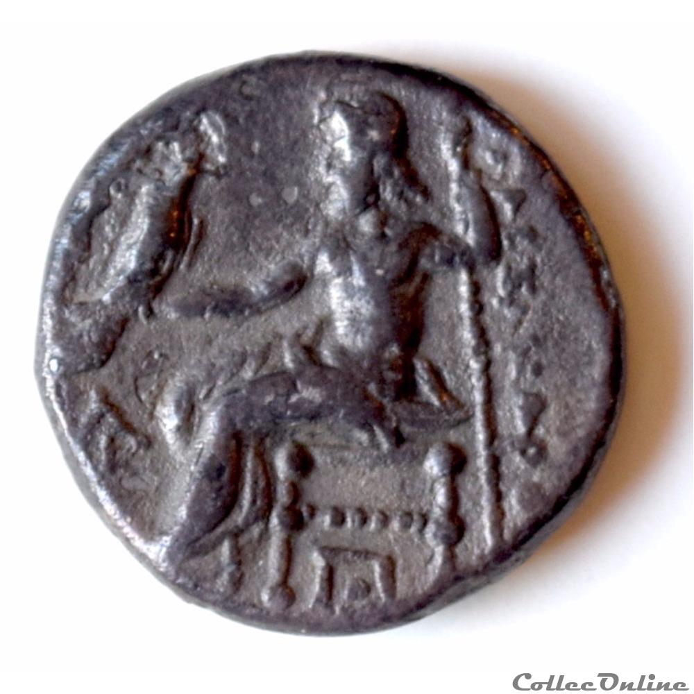 monnaie antique grecque alexandre iii drachme tete heracles price 1966