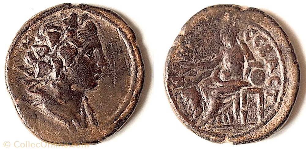 Phrygie Autonome "Paix d'Apamée" (IIème s av. jc.) monnaie antique romaine provinciale phrygie autonome paix apamee iieme s av jc