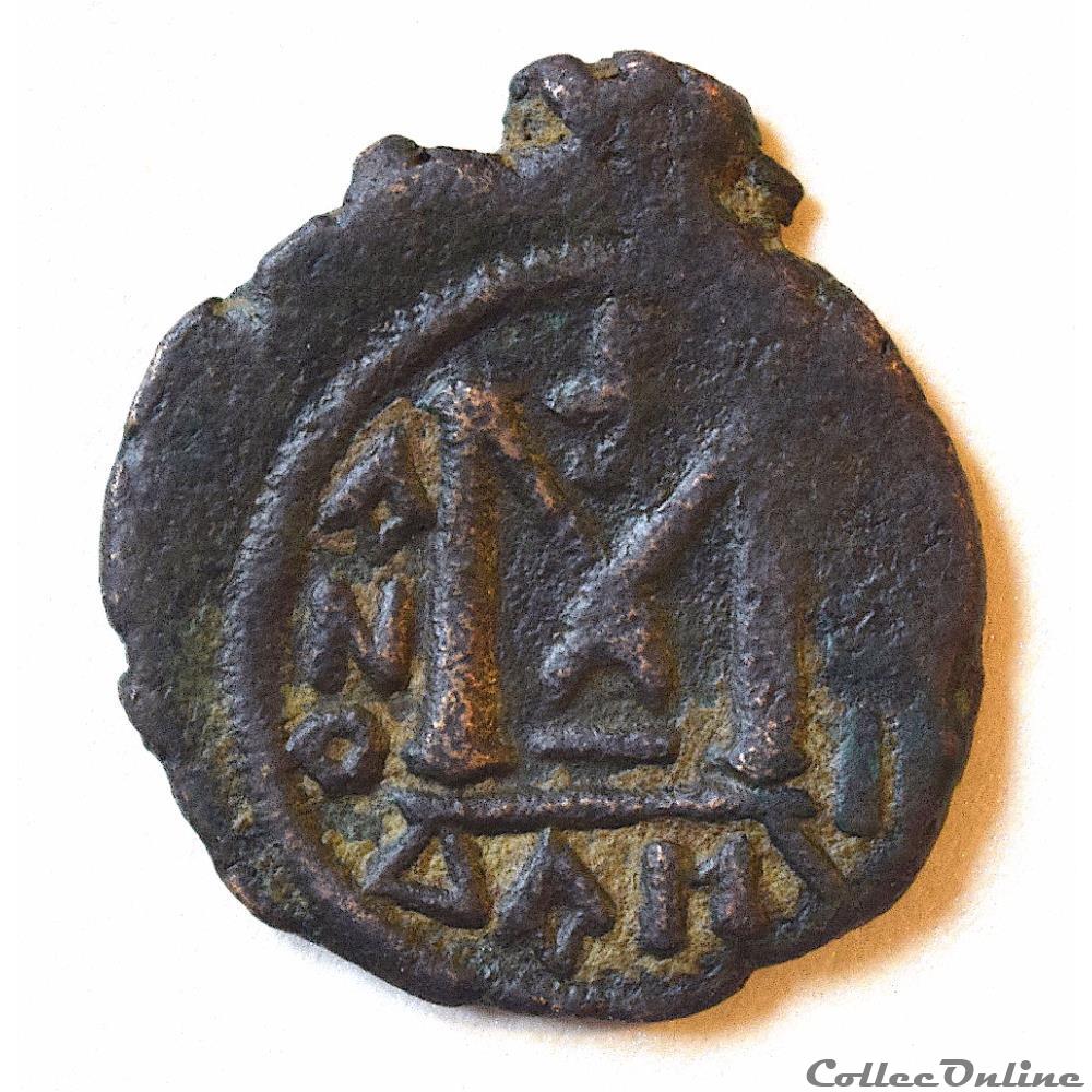 Califat MU'AWIYA - 660-680 A.D. Dimashq (Atelier de Damas) monnaie antique autre califat mawiya 660 680 a d dimashq atelier de damas