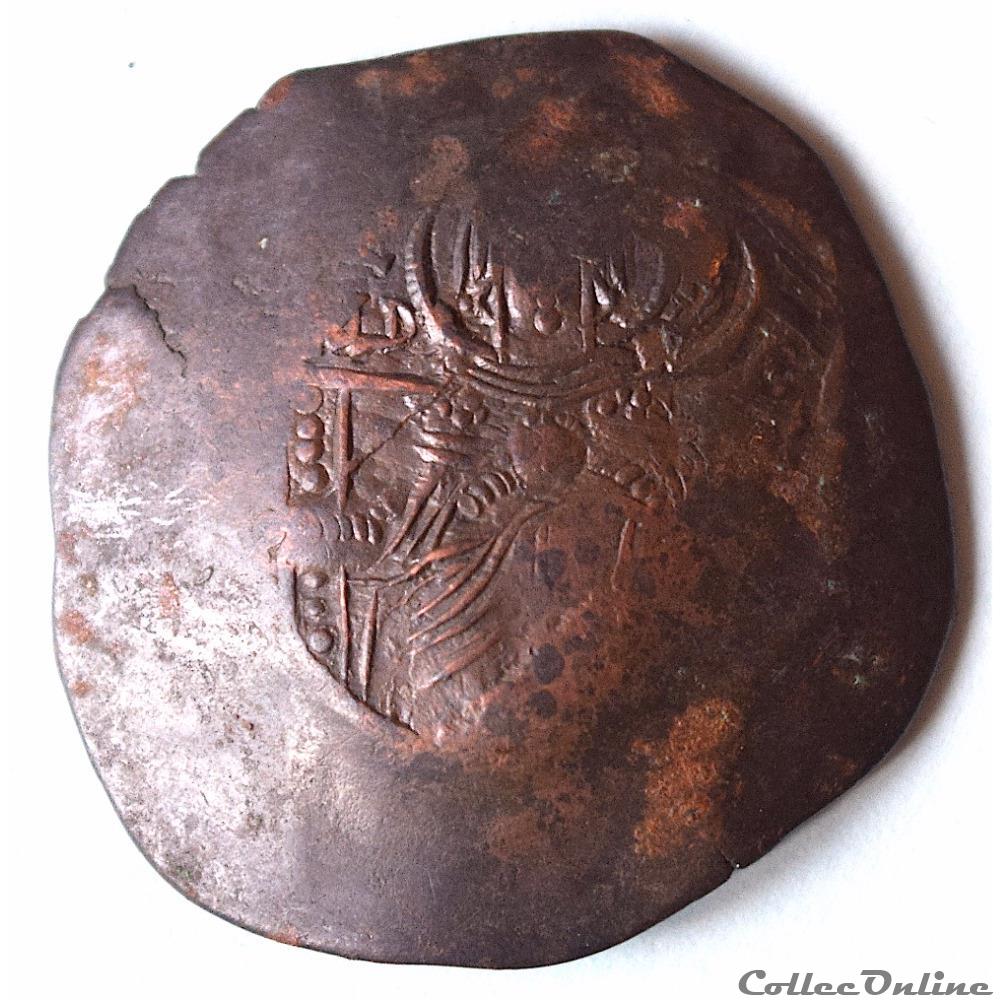 Isaac II Ange (1185-1195 et 1203-1204), Trachy monnaie antique byzantine isaac ii ange 1185 1195 et 1203 1204 trachy