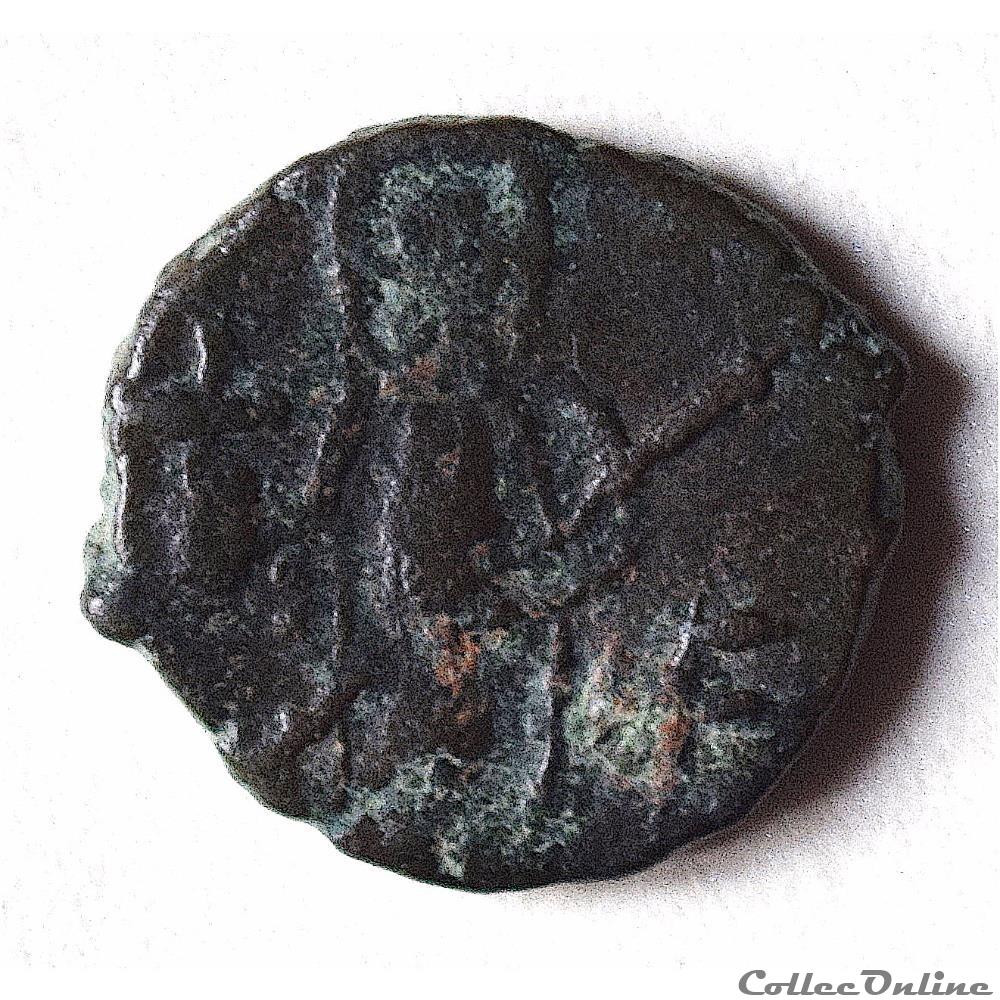Léo Ier & Verina (457-474 A.D) Nummus . Constantinople RIC 714 monnaie antique romaine leo ier verina 457 474 a d nummus constantinople ric 714